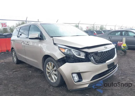 2017 Kia Sedona Ex z USA, uszkodzony, nr VIN KNDMC5C15H6264110